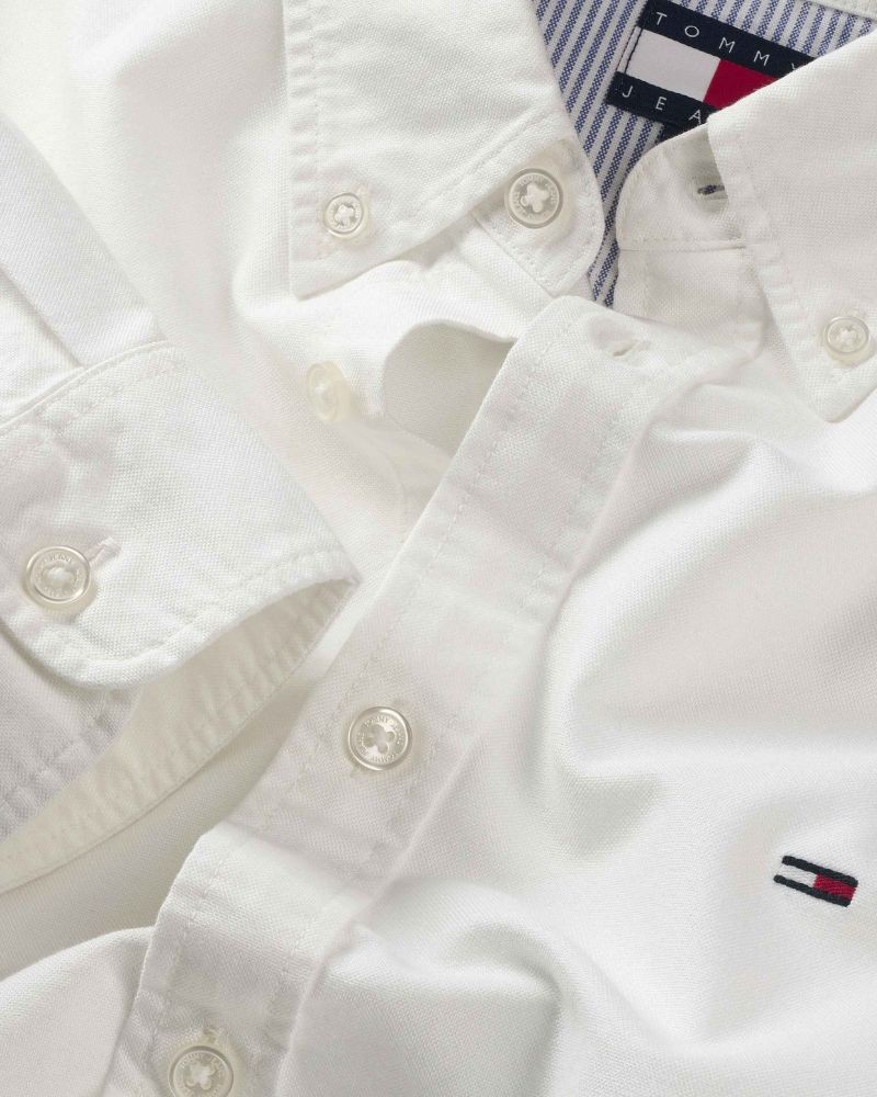  Camisas Manga larga Hombre TOMMY HILFIGER Blanco DM0DM22836YBL