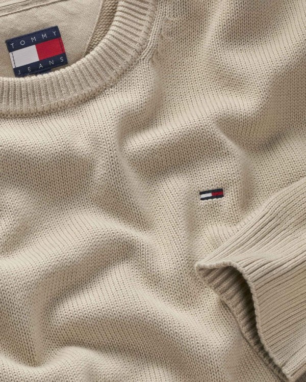  Sudaderas Sin capucha Hombre TOMMY HILFIGER Beige DM0DM21787ABY