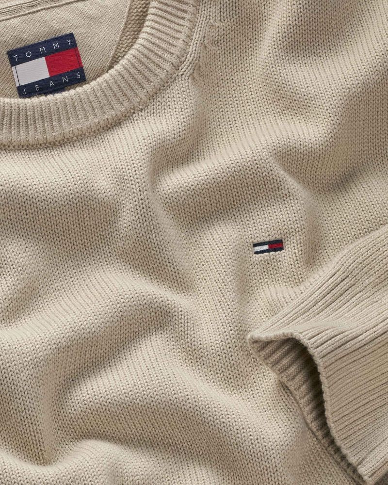  Sudaderas Sin capucha Hombre TOMMY HILFIGER Beige DM0DM21787ABY