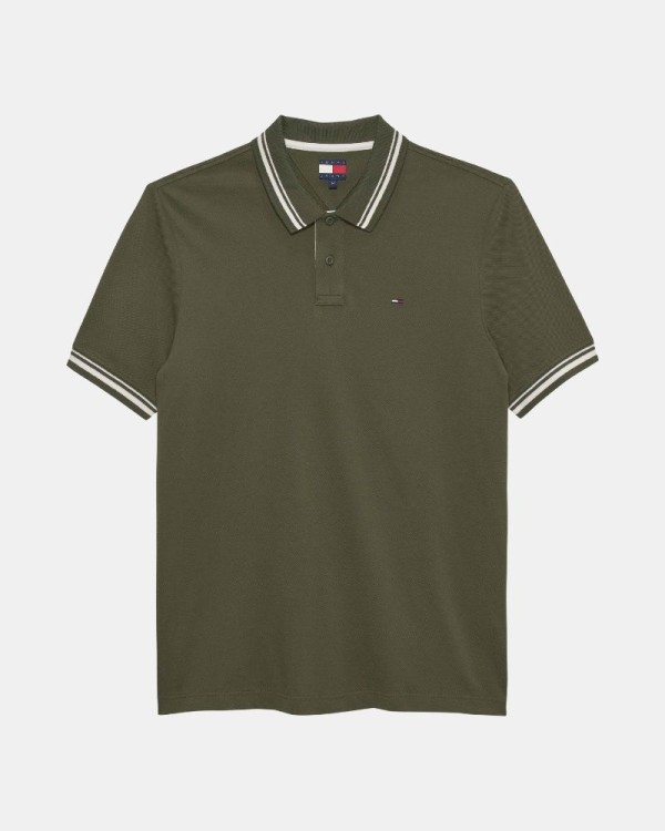  Camisetas Manga corta Polos Hombre TOMMY HILFIGER Verde DM0DM21846GY1