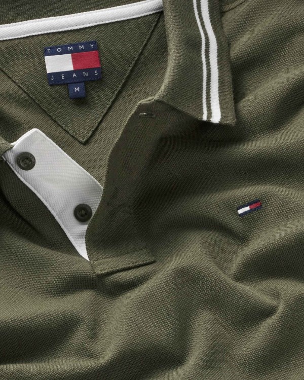  Camisetas Manga corta Polos Hombre TOMMY HILFIGER Verde DM0DM21846GY1