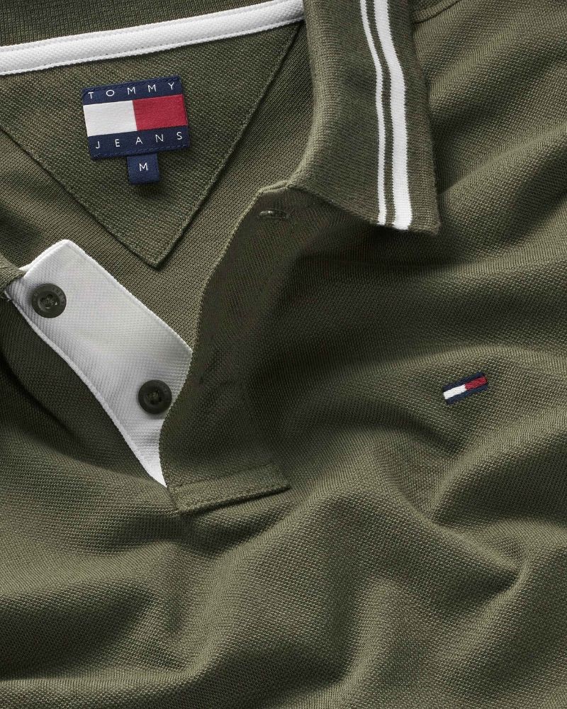  Camisetas Manga corta Polos Hombre TOMMY HILFIGER Verde DM0DM21846GY1