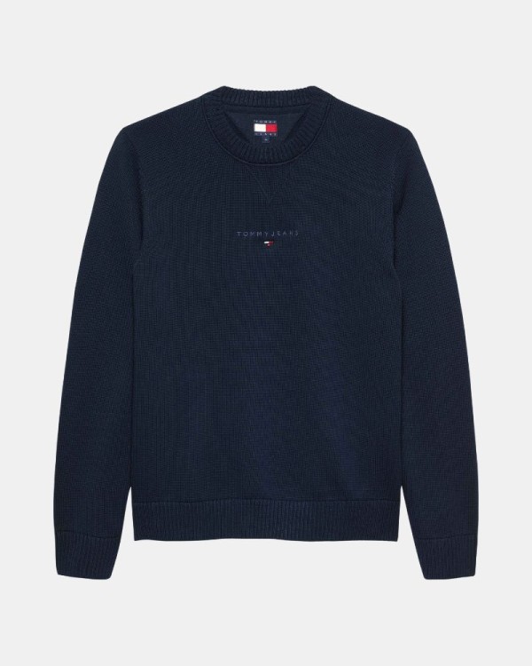  Sudaderas Sin capucha Hombre TOMMY HILFIGER Azul DM0DM22352C1G