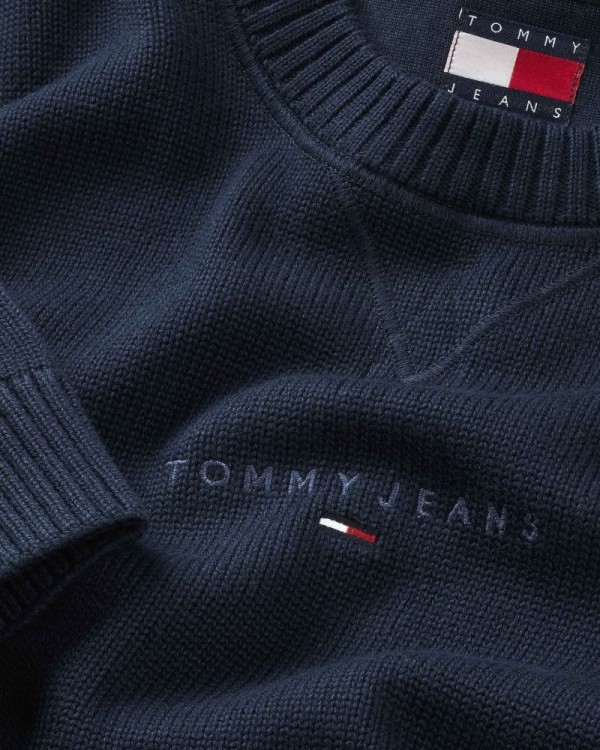 Sudaderas Sin capucha Hombre TOMMY HILFIGER Azul DM0DM22352C1G