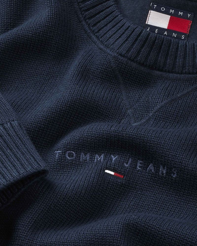  Sudaderas Sin capucha Hombre TOMMY HILFIGER Azul DM0DM22352C1G