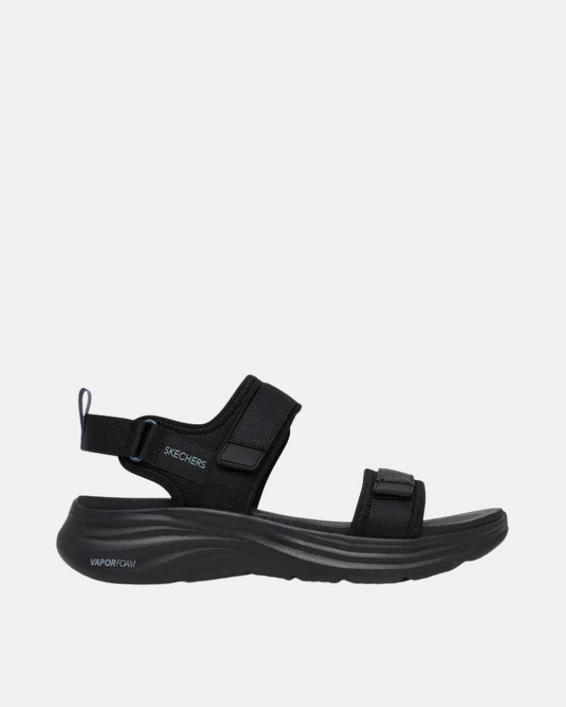  Sandalias Abiertas Mujer SKECHERS Negro 120009 VAPOR FOAM LAIDBACK MOMENTS