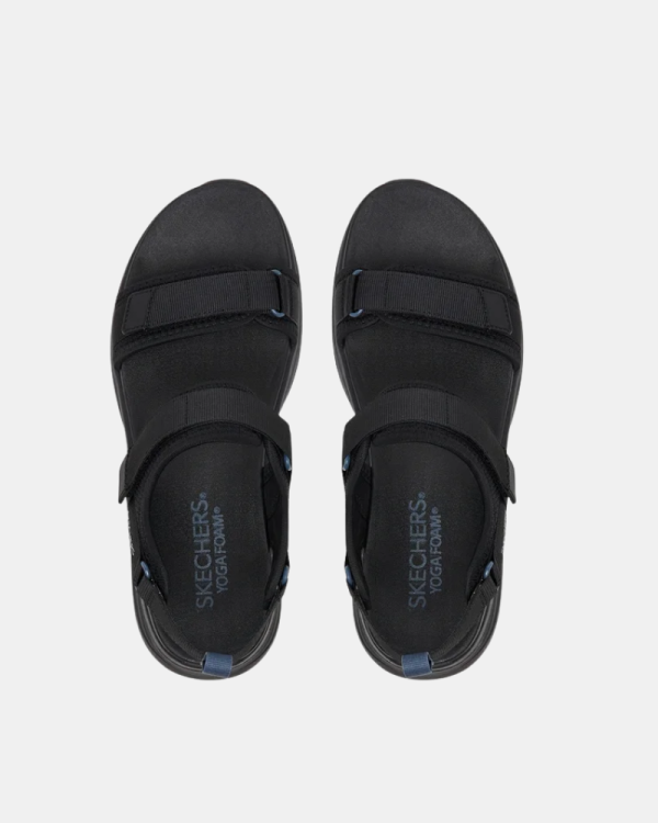  Sandalias Abiertas Mujer SKECHERS Negro 120009 VAPOR FOAM LAIDBACK MOMENTS