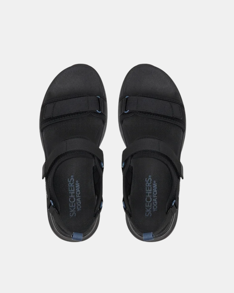  Sandalias Abiertas Mujer SKECHERS Negro 120009 VAPOR FOAM LAIDBACK MOMENTS