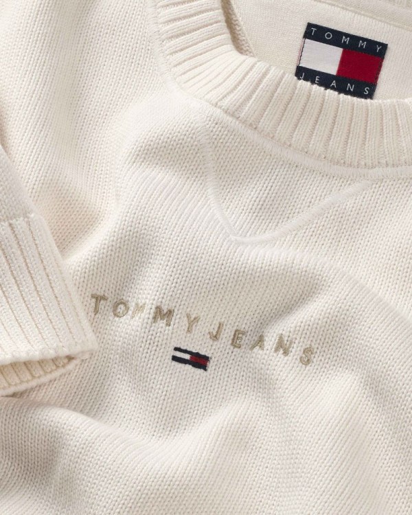 Sudaderas Sin capucha Hombre TOMMY HILFIGER Blanco DM0DM22352YBH
