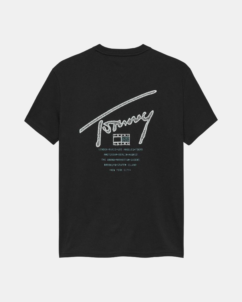  Camisetas Manga corta Hombre TOMMY HILFIGER Negro DM0DM22320BDS