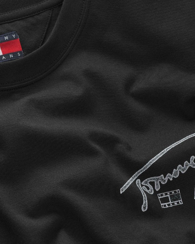  Camisetas Manga corta Hombre TOMMY HILFIGER Negro DM0DM22320BDS