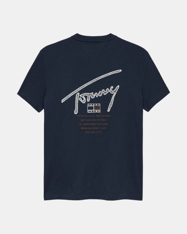  Camisetas Manga corta Hombre TOMMY HILFIGER Azul DM0DM22320C1G