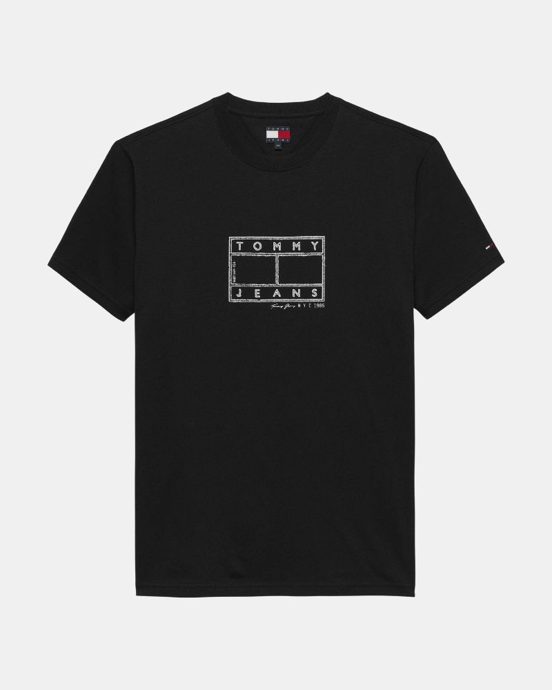  Camisetas Manga corta Hombre TOMMY HILFIGER Negro DM0DM22317BDS