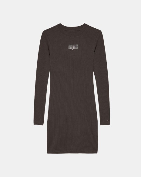  Vestidos  Mujer TOMMY HILFIGER Marrón DW0DW21902GW1