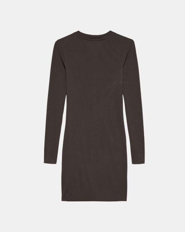  Vestidos  Mujer TOMMY HILFIGER Marrón DW0DW21902GW1