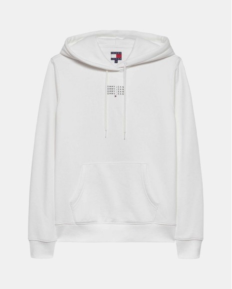  Sudaderas Hoodie Mujer TOMMY HILFIGER Blanco DW0DW22080YBL