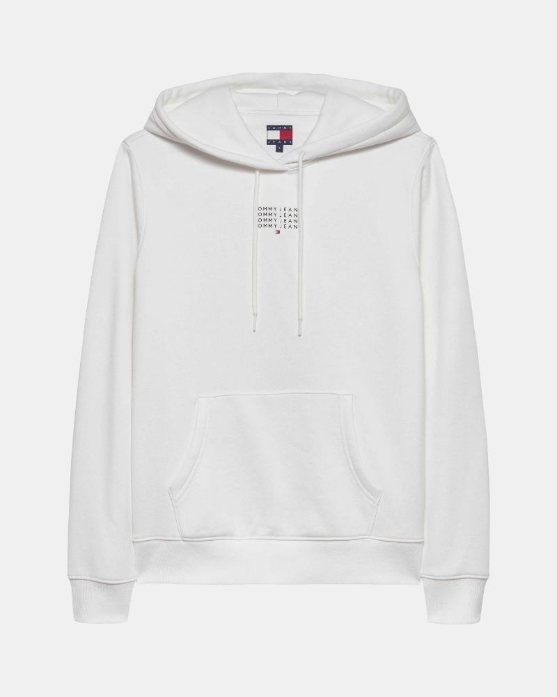  Sudaderas Hoodie Mujer TOMMY HILFIGER Blanco DW0DW22080YBL