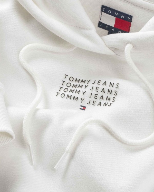  Sudaderas Hoodie Mujer TOMMY HILFIGER Blanco DW0DW22080YBL
