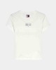  Camisetas Manga corta Mujer TOMMY HILFIGER Blanco DW0DW21841YBL