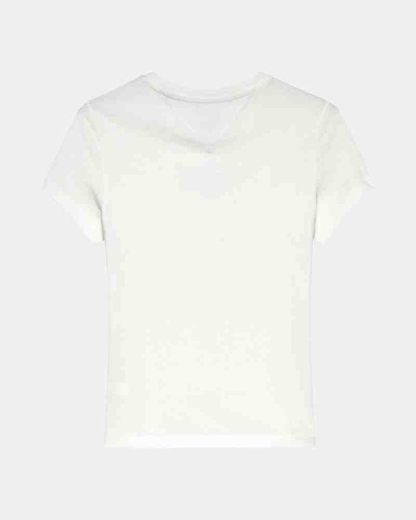  Camisetas Manga corta Mujer TOMMY HILFIGER Blanco DW0DW21841YBL