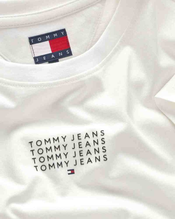  Camisetas Manga corta Mujer TOMMY HILFIGER Blanco DW0DW21841YBL