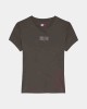  Camisetas Manga corta Mujer TOMMY HILFIGER Marrón DW0DW21841GW1