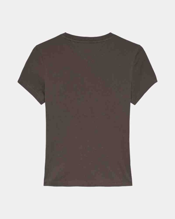  Camisetas Manga corta Mujer TOMMY HILFIGER Marrón DW0DW21841GW1