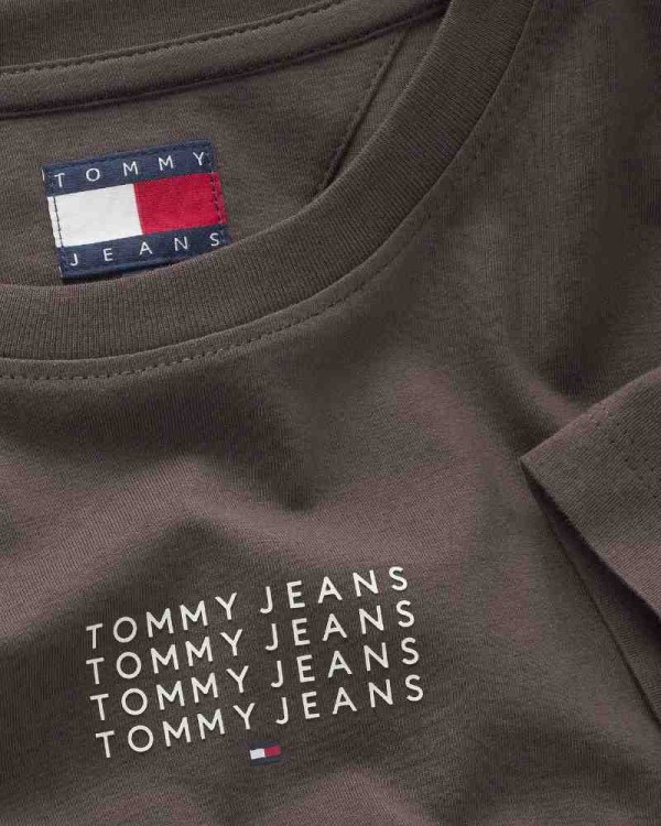  Camisetas Manga corta Mujer TOMMY HILFIGER Marrón DW0DW21841GW1