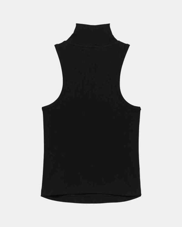  Camisetas Top Mujer TOMMY HILFIGER Negro DW0DW21840BDS