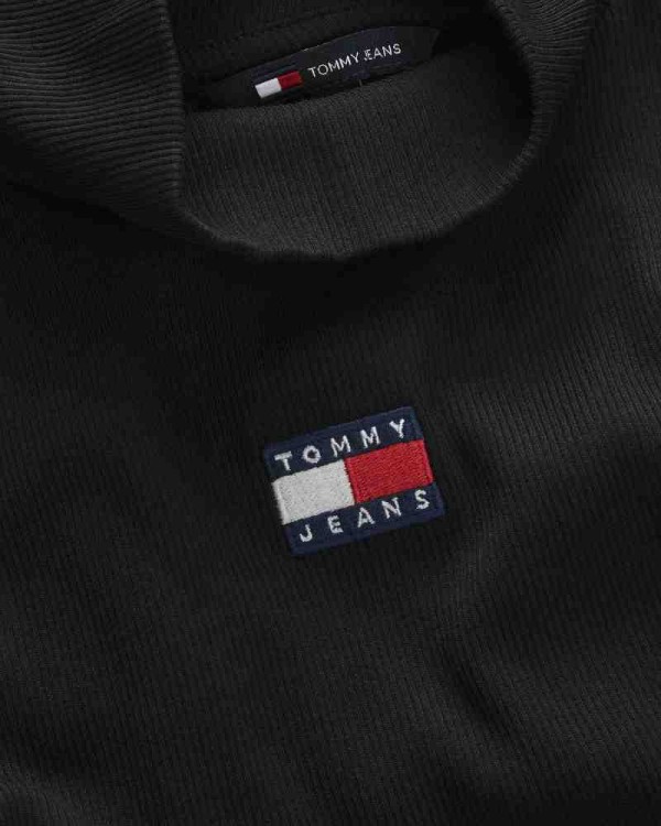  Camisetas Top Mujer TOMMY HILFIGER Negro DW0DW21840BDS
