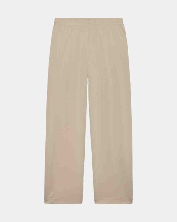  Pantalones Largos Chándal Mujer TOMMY HILFIGER Beige DW0DW22633ABY