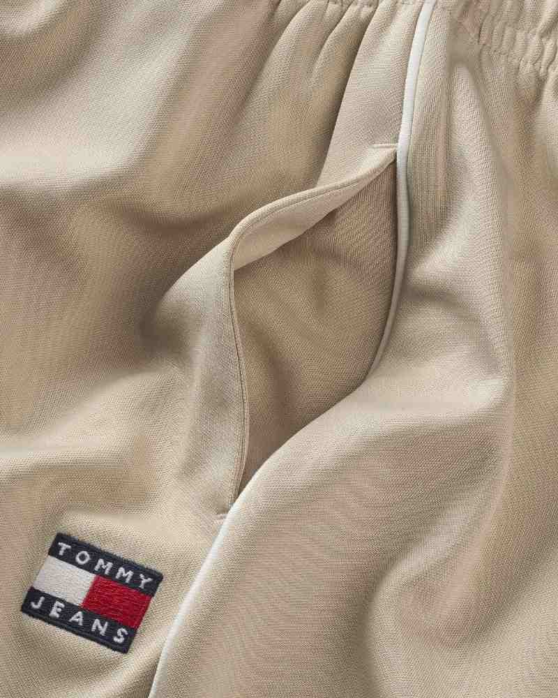  Pantalones Largos Chándal Mujer TOMMY HILFIGER Beige DW0DW22633ABY