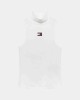  Camisetas Top Mujer TOMMY HILFIGER Blanco DW0DW21840YBL