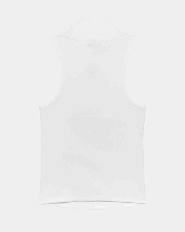 Camisetas Top Mujer TOMMY HILFIGER Blanco DW0DW21840YBL