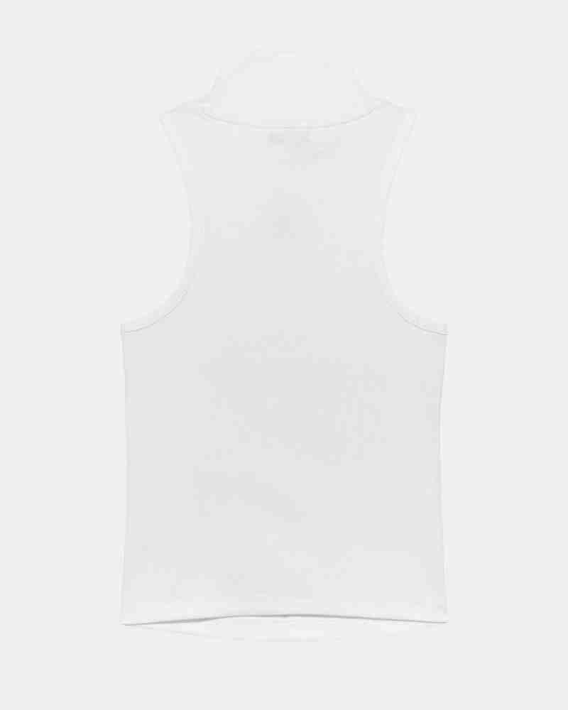  Camisetas Top Mujer TOMMY HILFIGER Blanco DW0DW21840YBL