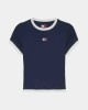  Camisetas Manga corta Mujer TOMMY HILFIGER Azul DW0DW22575C1G