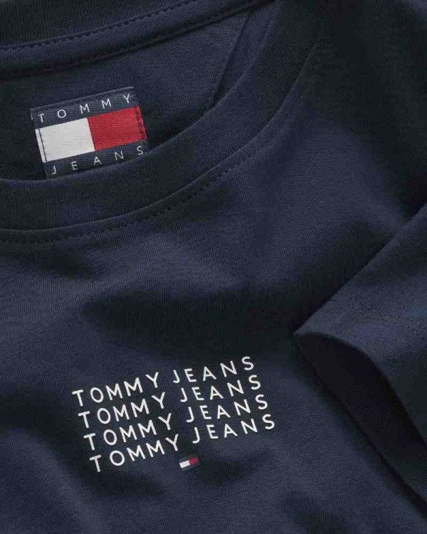  Camisetas Manga corta Mujer TOMMY HILFIGER Azul DW0DW21841C1G