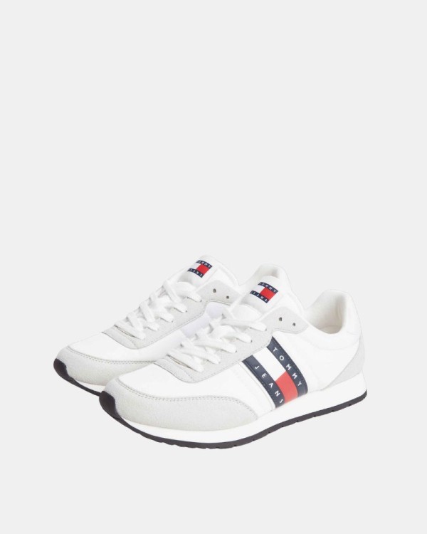  Zapatillas Bajas Hombre TOMMY HILFIGER Blanco EM0EM01709YBL
