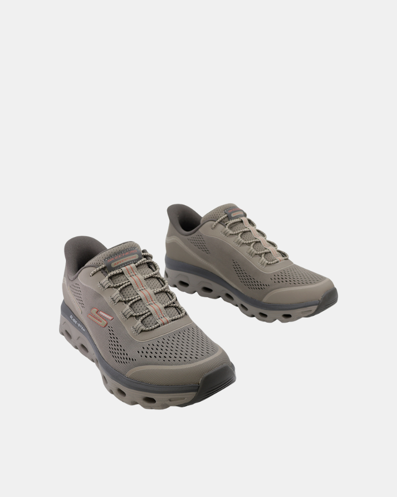  Zapatillas Bajas Hombre SKECHERS Taupe 237812 GLIDE STEP SOLE