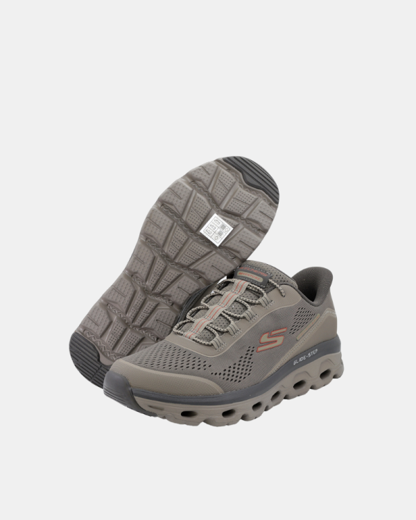  Zapatillas Bajas Hombre SKECHERS Taupe 237812 GLIDE STEP SOLE