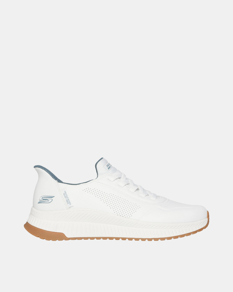  Zapatillas Bajas Hombre SKECHERS Blanco 118424 BOBS SQUAD 4 DIRECT STEP