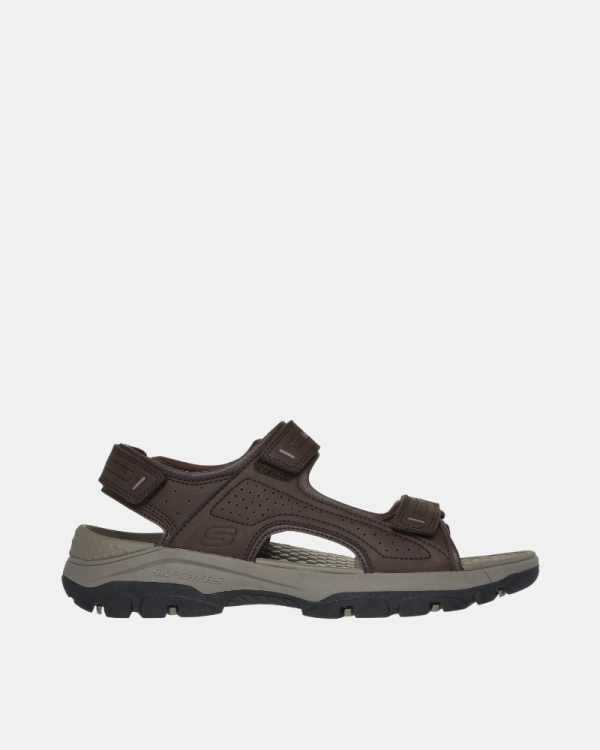  Sandalias Abiertas Hombre SKECHERS Marrón 204105 RELAXED FIT TRESMEN GARO