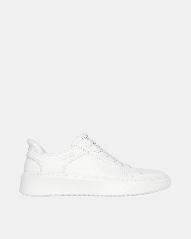  Zapatillas Bajas Hombre SKECHERS Blanco 183177 SLIP INS COURT BREAK DOUBLE VENTED