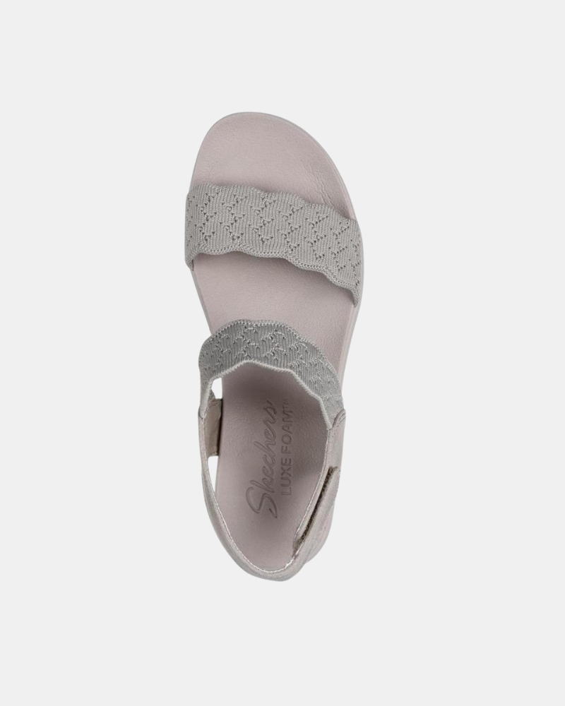  Sandalias Abiertas Mujer SKECHERS Taupe 163165 ARYA ON THE RISE