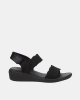 Sandalias Abiertas Mujer SKECHERS Negro 163165 ARYA ON THE RISE
