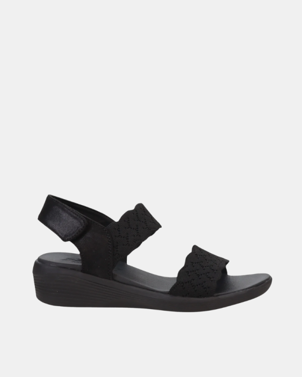  Sandalias Abiertas Mujer SKECHERS Negro 163165 ARYA ON THE RISE