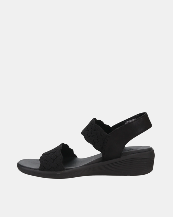  Sandalias Abiertas Mujer SKECHERS Negro 163165 ARYA ON THE RISE