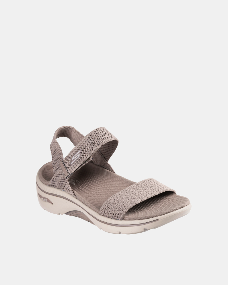  Sandalias Fascitis plantar Mujer SKECHERS Taupe 140874 GO WALK ARCH FIT 2 0 ANNIE