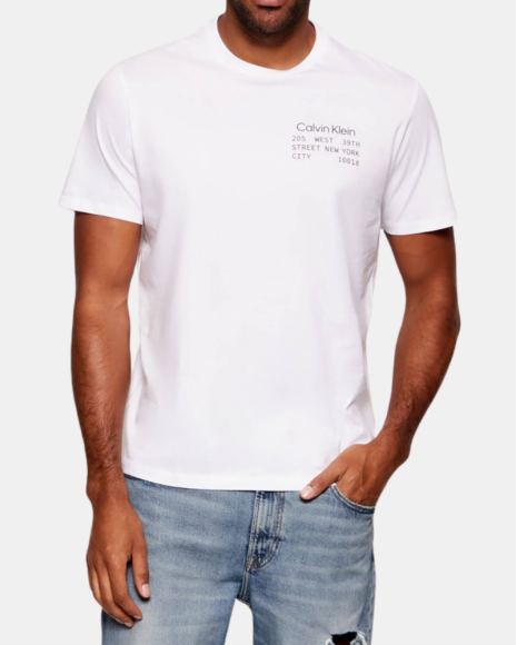  Camisetas Manga corta Hombre CALVIN KLEIN Blanco LV14RE830GYAA