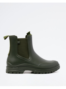 Botas de água verdes para mulher